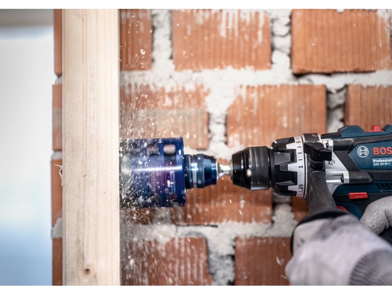 2-delni komplet svedrov Bosch HSS-G Drill adapter EXPERT Power Change Plus za žago za izrezovanje lukenj,  Dimenzije: 7.15x105mm, 2608900527